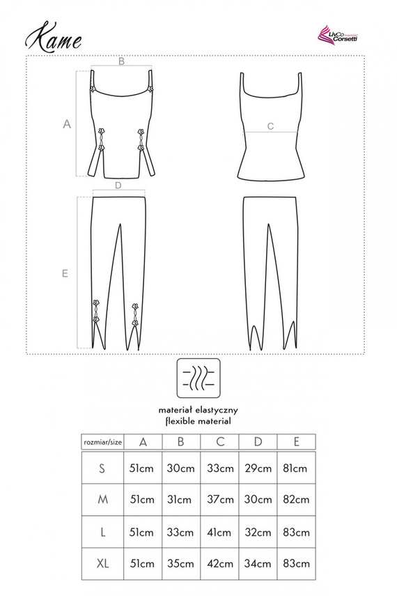 Kame LC 50002 LivCo Corsetti Moda Pigiama Donna