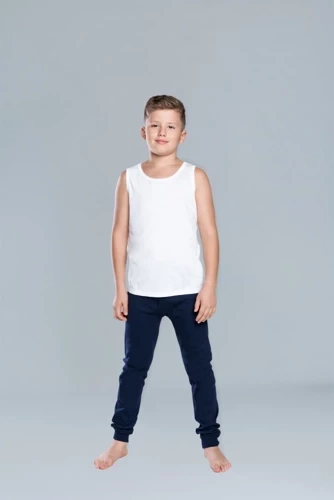 Pantaloni Johnny per ragazzi Moda Italiana - blu navy