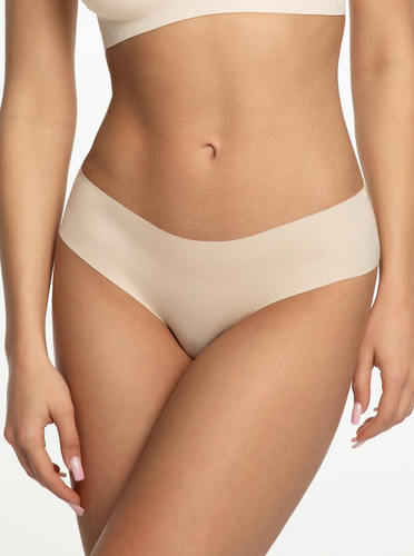 Julimex Infinity Classic beige - mutandine in microfibra da donna senza cuciture