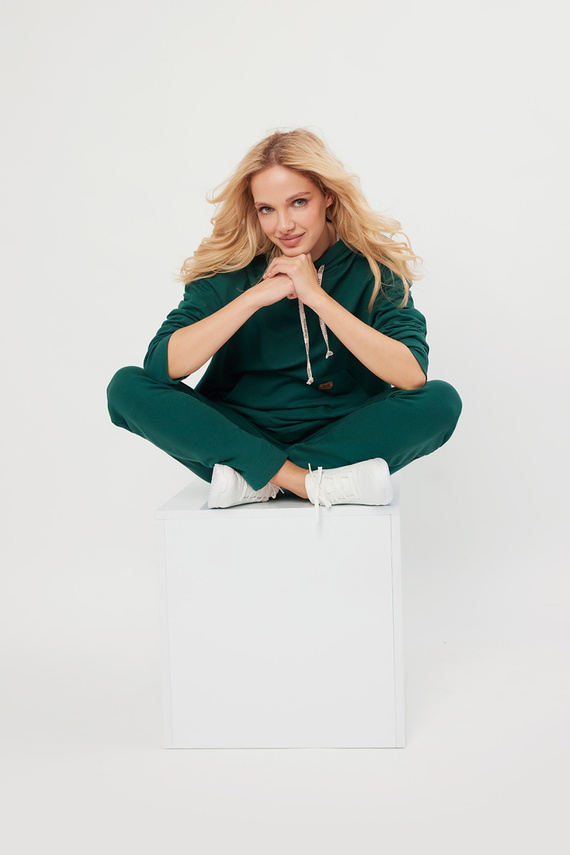 Lagos Pantalone da donna Moda italiana - c. verde