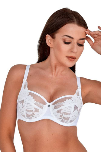 BS 1135 NIKE Reggiseno morbido Gaia - bianco
