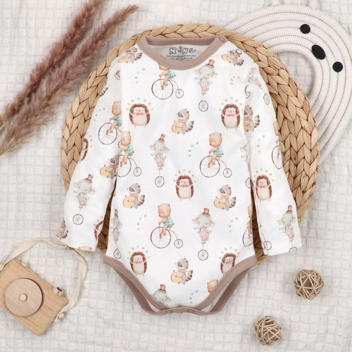 ABN-5583 Body Circus Baby di Nini - 100% cotone organico, morbido sulla pelle, produzione polacca