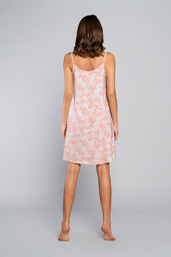 Camicia da notte Breeze, cinturino stretto Moda italiana - salmone