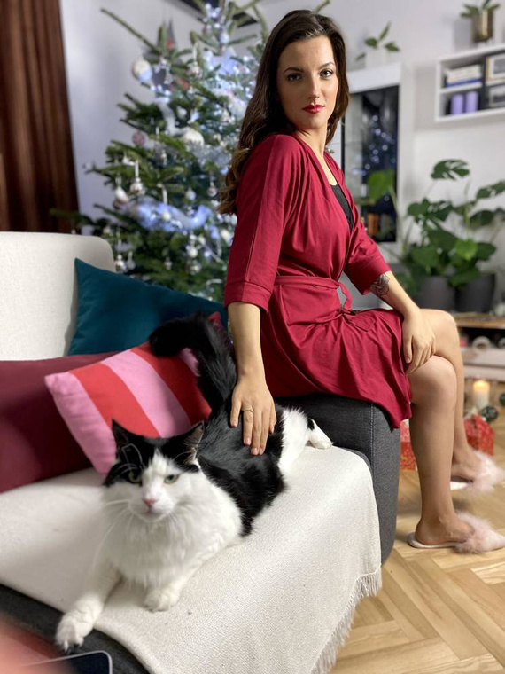 871 Visa Vestaglia da donna Forex - marrone