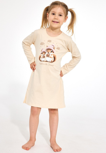 Camicia da notte per ragazza Cornette Snack 2 549/207, 258/207 – 100% cotone