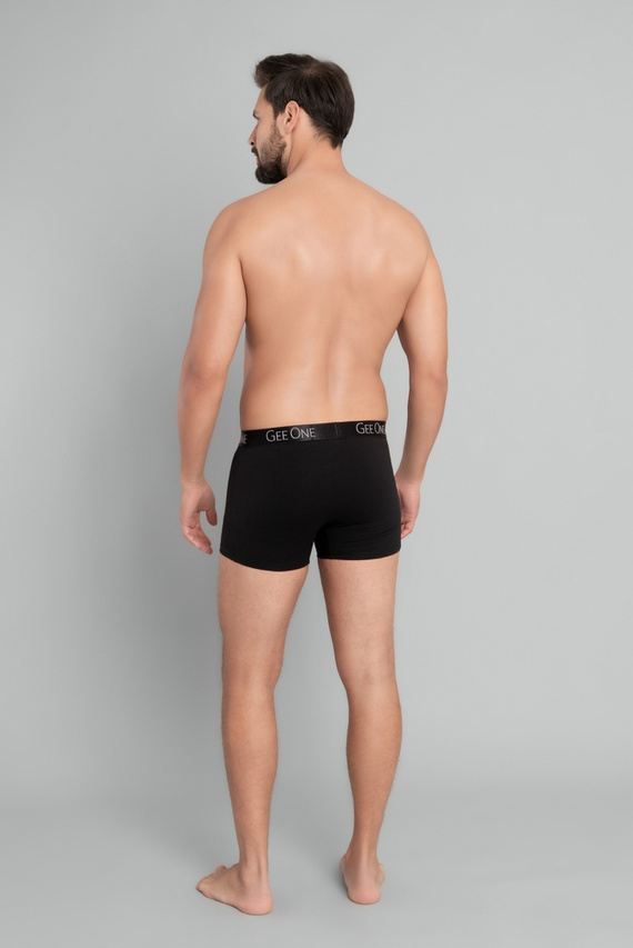 Boxer uomo Fluo Italian Fashion - nero/arancio fluo