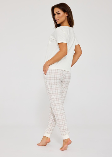 Pigiama da donna Cornette Dolce Vita 880/331, 100% cotone, manica corta