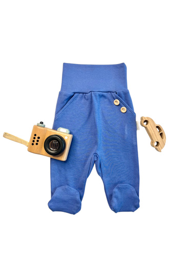 Mamatti PD13622 mezza calza bambino - blu navy, cotone