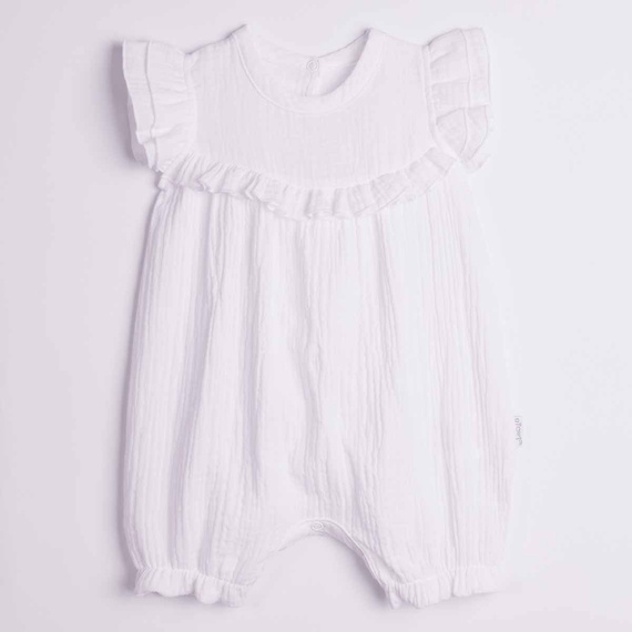 Nicol 224225 Pagliaccetto Neonato in Mussola Cotone Leggero per l'Estate