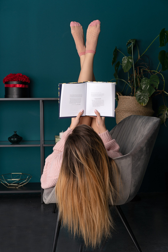 Almonnd 20 DEN Calze a pois LivCo Corsetti Fashion