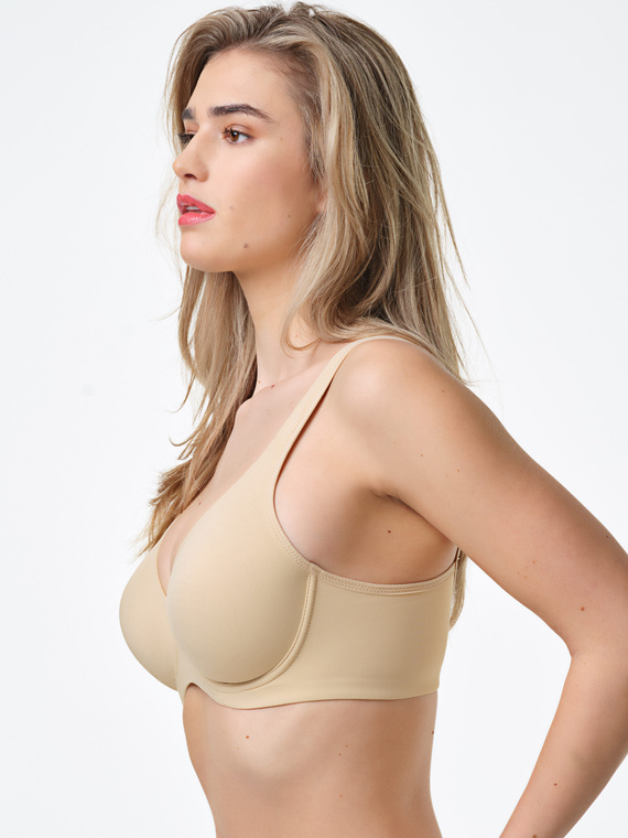 393 - reggiseno morbido, elegante e confortevole Spiman beige