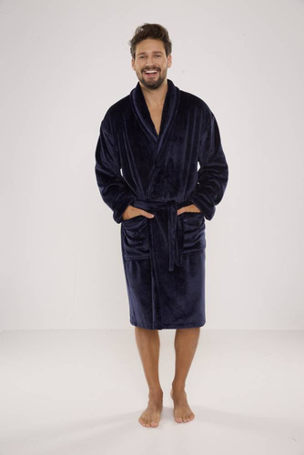 716 Vestaglia da uomo Rafael De lafense - blu marino