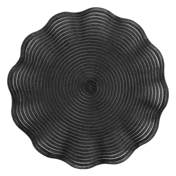 Sottopiatto Eurofirany elegante tovaglietta da tavola glamour June black