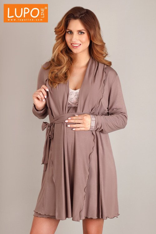 1687 Vestaglia premaman da donna Lupoline