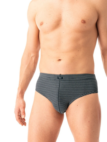 Slip uomo MPP 328 Key rosso grafite-cotone, confezione da 2 pezzi in scatola, comfort e stile