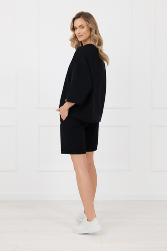 Felpa Kaori Italian Fashion 3/4 manica cotone