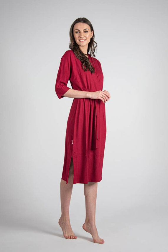 942 Visa Vestaglia lunga De Lafense - marrone