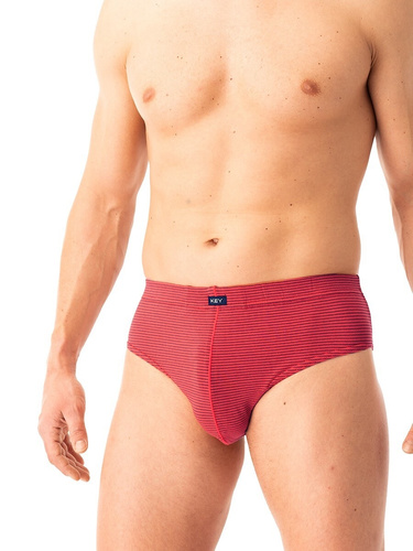Slip uomo MPP 328 Key rosso grafite-cotone, confezione da 2 pezzi in scatola, comfort e stile