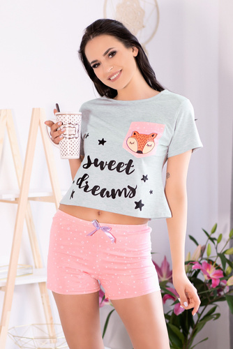 Russet Foxy 0204 Pigiama donna LivCo Corsetti Fashion