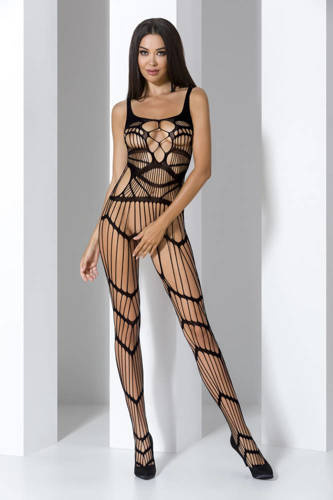 BS058 Bodystocking Passion nero