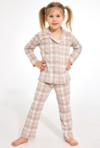 Pigiama bambina Cornette 972/211, 973/211 Giorgia 2 100% cotone con apertura frontale