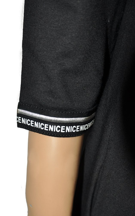 439 Abito da notte Nice De Lafense - eleganza femminile e comfort durante il sonno - nero