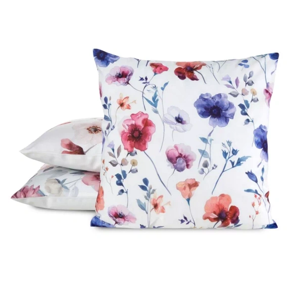 Fodera cuscino 45x45 Mink 38 Eurofirany velluto fiori