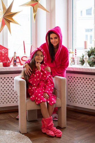 998 Accappatoio per bambini Bowtie Forex - blu