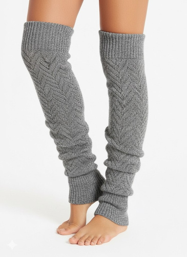 Ghette Gatta Wedel Soft art.01 - ghette calde in jacquard per l'inverno, grigio