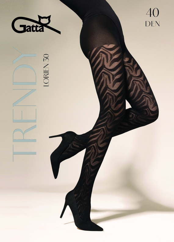 Collant Gatta Trendy Lorien wz.30 40 den – opachi, fantasia, eleganti