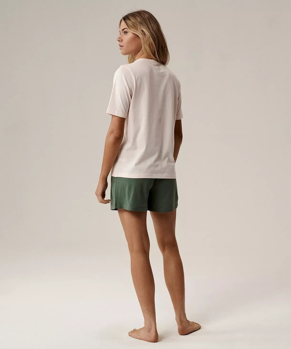 Pigiama donna Atlantic NLP-498E rosa-verde - cotone, comodo ed elegante