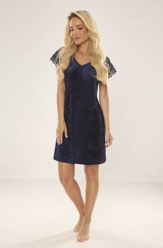 630 Milagros Camicia da notte in Forex - blu navy