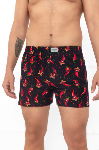 Tymon - boxer da uomo al peperoncino | Moda italiana