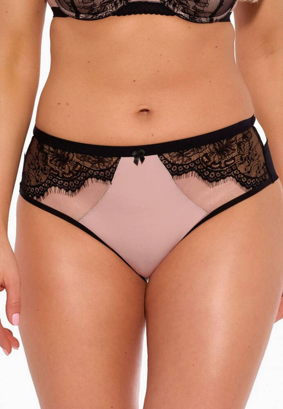 GFB 1274 Frida Mutandine brasiliane da donna Gaia nero-rosa