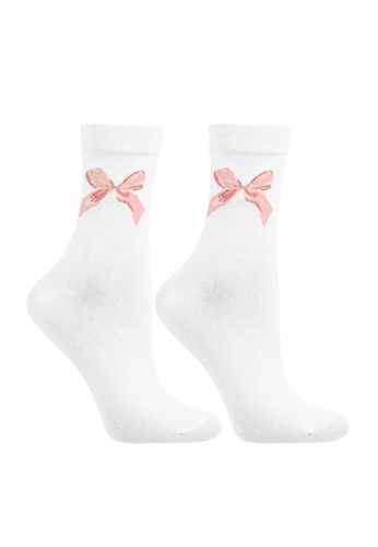 CSLW700-001 Calzini Moraj - Calzini da donna in scatola con delicato motivo a cartoncino, ideali per i regali