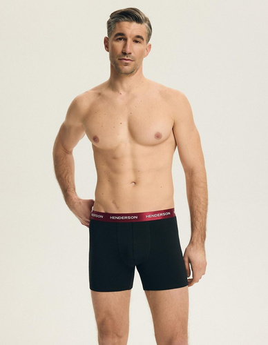 Bench Henderson 44540 nero-grafite – boxer da uomo 3 pezzi 93% cotone
