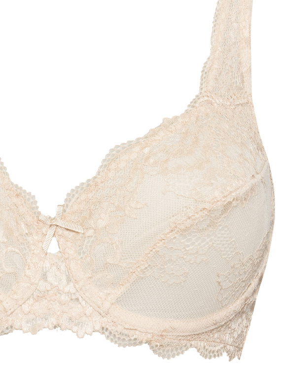 2442 Reggiseno Wonderlace - pizzo, morbido, con ferretto e regolabile Sielei beige