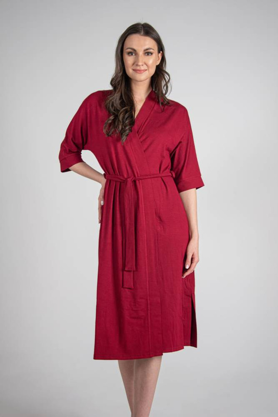 942 Visa Vestaglia lunga De Lafense - marrone