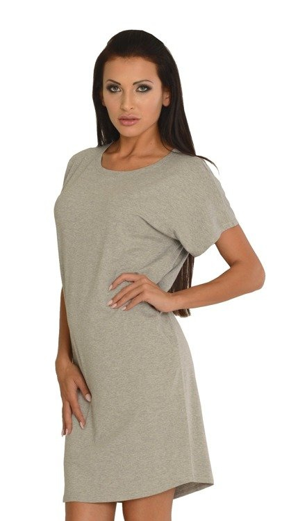 523 Camicia da notte Paula kr. manica - fiordaliso