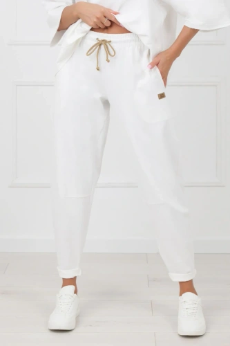 Pantaloni Kaori Italian Fashion 220 g/m² cotone