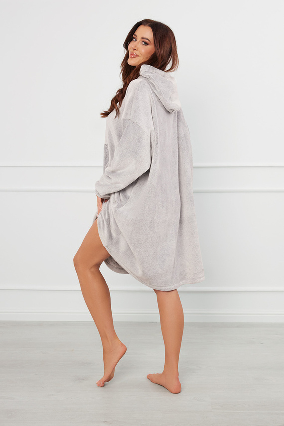 Forio Camicetta con cappuccio unisex Moda italiana - grigio