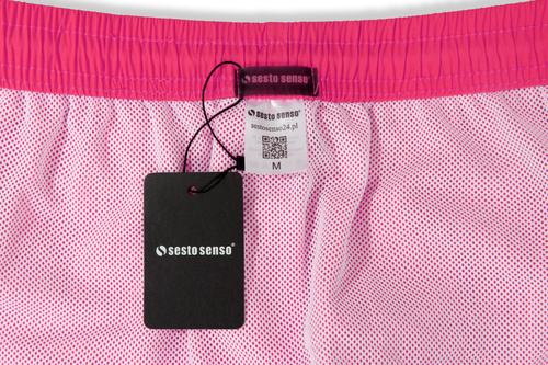 Sesto Senso costume da bagno uomo shorts mare ad asciugatura rapida tasche pink