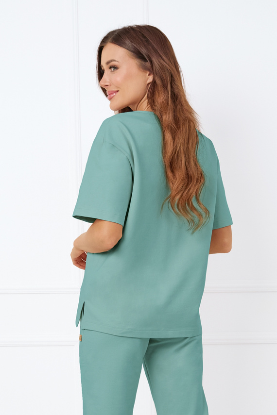 Caro Camicetta a maniche corte Moda italiana - salvia