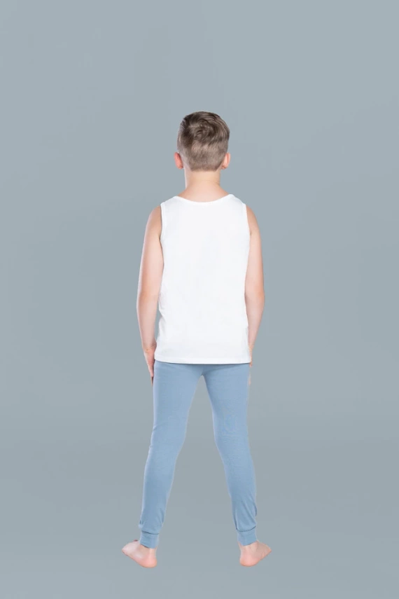 Pantaloni Johnny per ragazzi Moda italiana - grigio