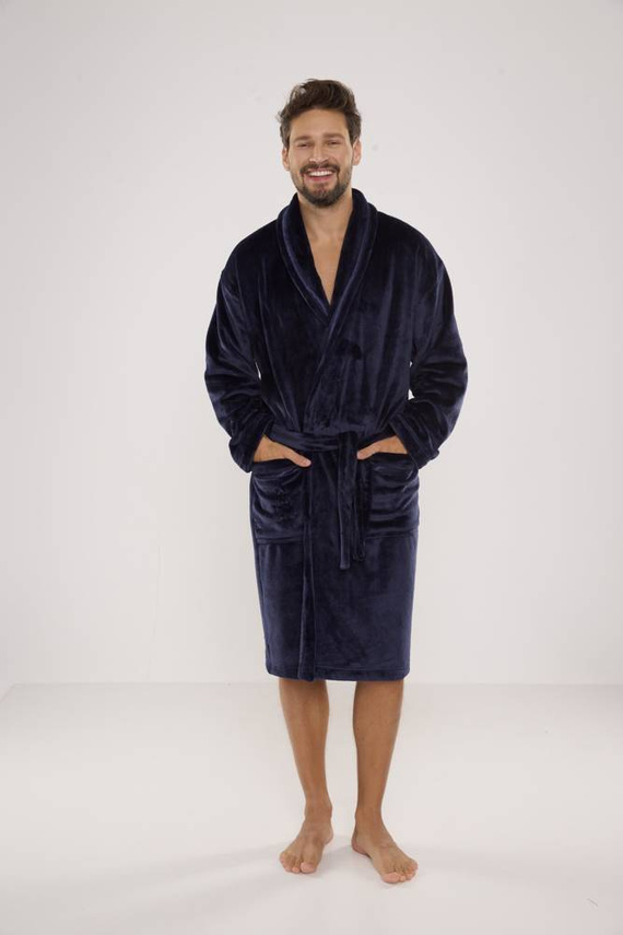 716 Vestaglia da uomo Rafael De lafense - blu marino