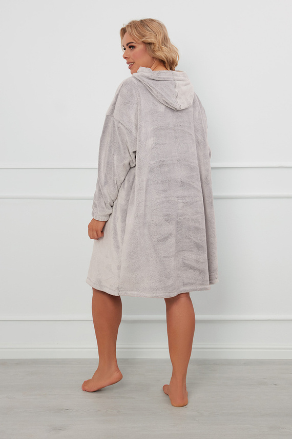 Forio Camicetta con cappuccio unisex Moda italiana - grigio