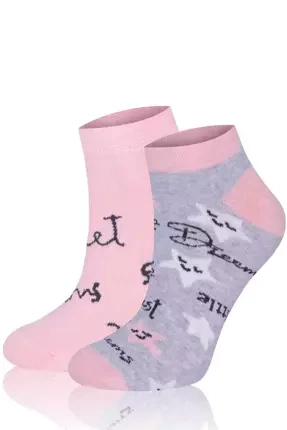 S140S Dreams Calze da piede Italian Fashion - salmone/melange chiaro