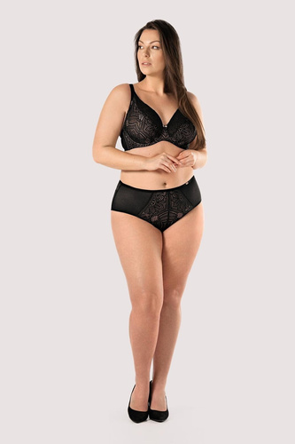Desire BO50 mefemi by Nipplex nero reggiseno soft bralette con pizzo