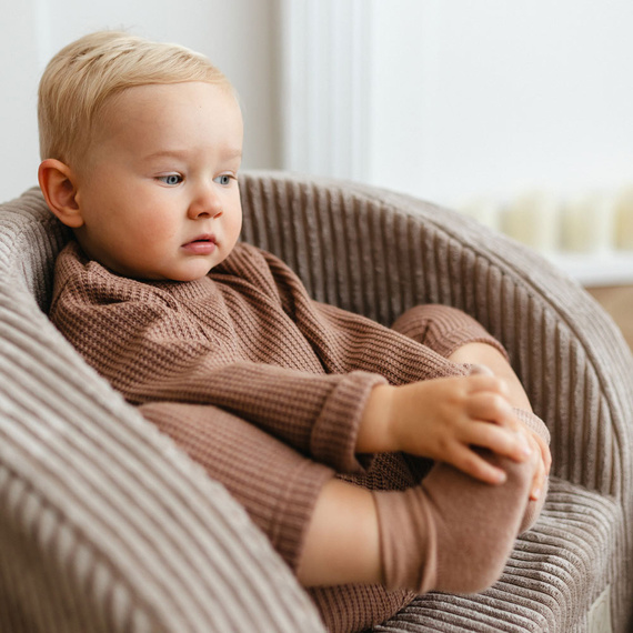 Maglia per bambini Beary Cool Eevi - beige, morbida e confortevole