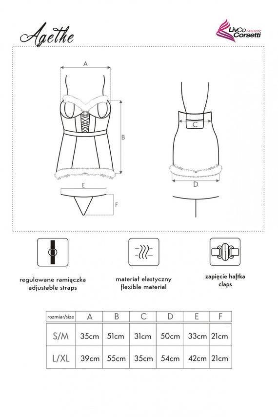 Agethe LC 90607 LivCo Corsetti Moda Babbo Natale
